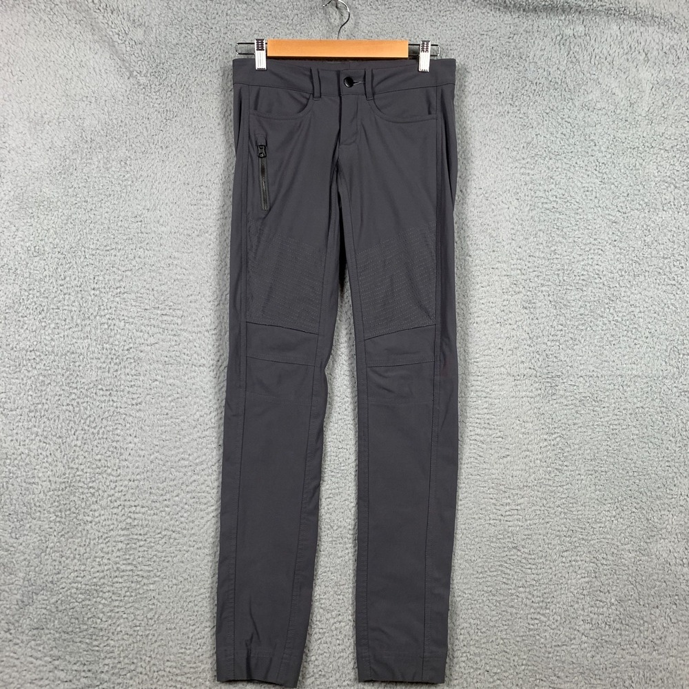 Lululemon Bust A Move Pants Women's 4 Soot Light Slim Fit Travel Commute Moto